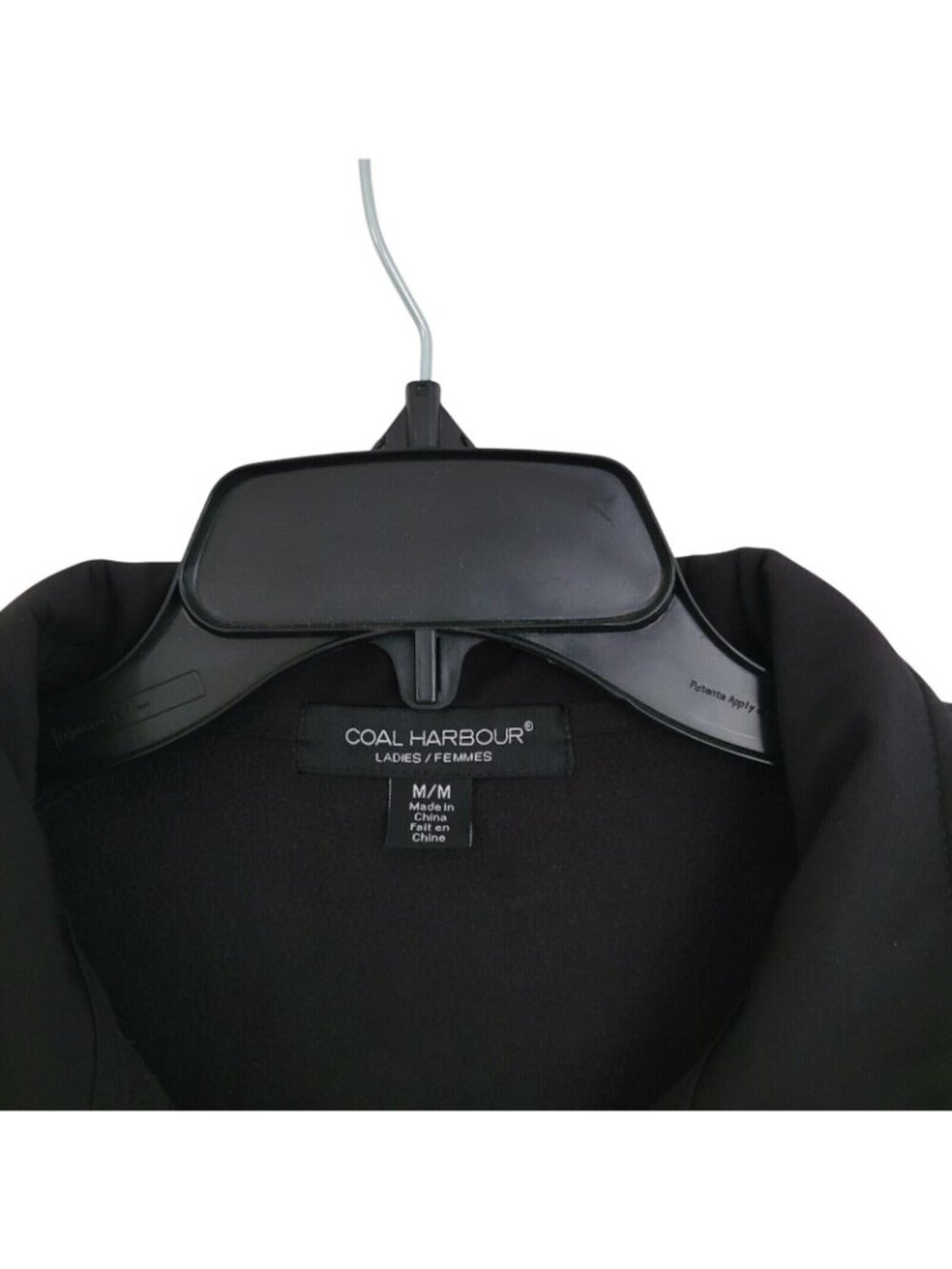 Coal Harbour Full Zip Soft Shell Jacket WomensSize M Black Lean Sensei Logo - Picture 3 of 7